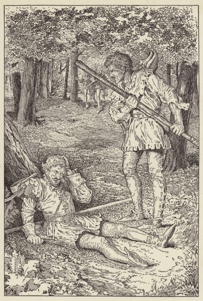 Özgürlüğümü senin lütfunla değil, değneğimle kazandım. by Louis John Rhead