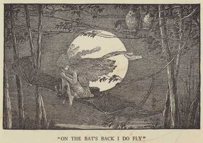 Yarasaların sırtında uçuyorum by Louis John Rhead