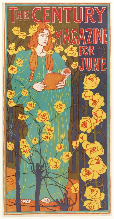 Haziran için Century Dergisi, pub. 1896 by Louis John Rhead