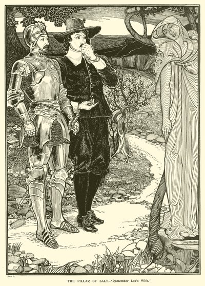 Tuz Sütunu (gravür) by Louis John Rhead