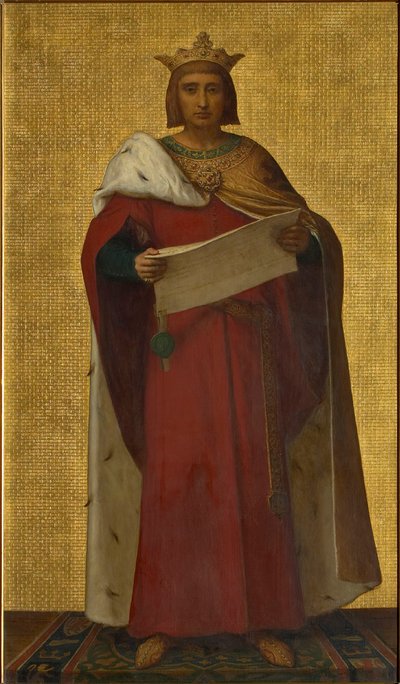 Brabant Dükü II. John, 1872-1877. by Louis Joseph Gallait
