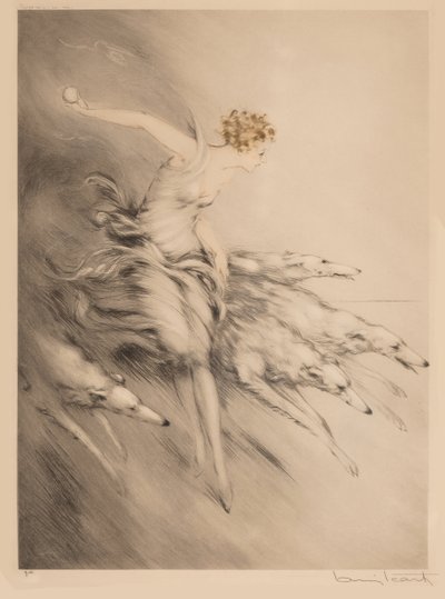 Geyik, 1928. by Louis Justin Laurent Icart