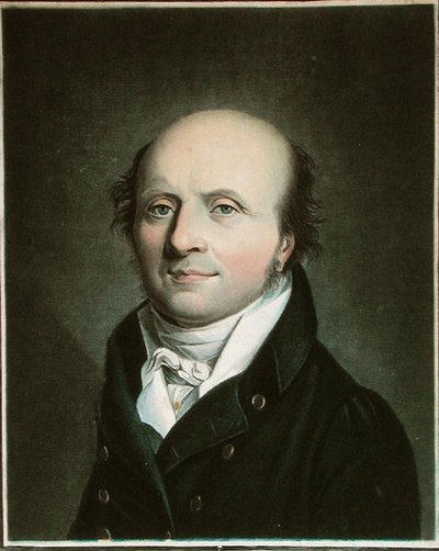 Gautier tarafından oyulmuş Antoine Dubois (1756-1837) (renkli gravür) by Louis Leopold (after) Boilly