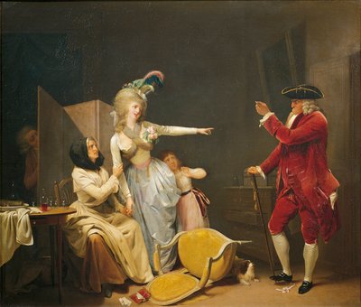 Fransa, Saint-Omer, Yaşlı adam veya kıskanç aşık by Louis Leopold Boilly