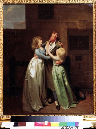 "Acılı ayrılık" (Acılı bir ayrılık) Louis Leopold (Louis Leopold) Boilly