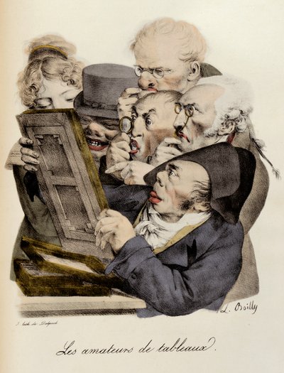 Resim sevenler Louis-Leopold Boilly (Louis Leopold Boilly) tarafından gravür by Louis Leopold Boilly
