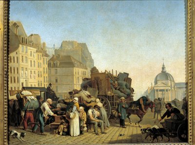 Bir konaklama değişikliği sırasında Parisli değiştirmeler, Paris