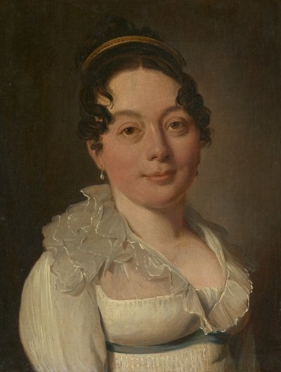 Bir Kadının Portresi. by Louis Leopold Boilly