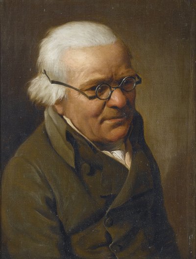 Gözlük takan bir adamın portresi Boilly, Louis-Leopold (1761-1845). Tuval üzerine yağlı boya, ebat : 21,9x17 by Louis Leopold Boilly