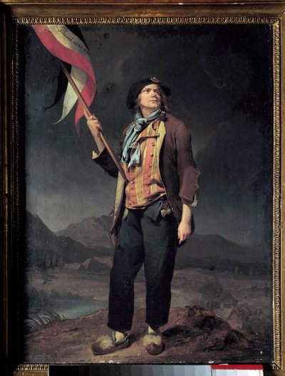 Şarkıcı Simon Chenard'ın portresi by Louis Leopold Boilly