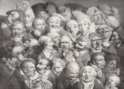 35 farklı kafanın buluşması (35 verschiedene Köpfe). 1825 by Louis Leopold Boilly