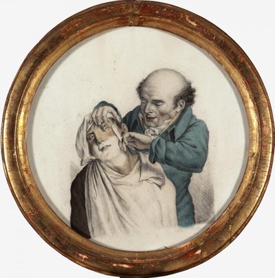 Becerikli berber, 1823 by Louis Leopold Boilly