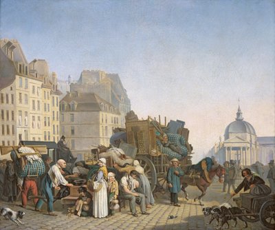 Ev Taşıyıcıları, 1840 by Louis Leopold Boilly