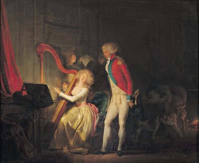 Doğaçlama Konser veya Uyumun Bedeli by Louis Leopold Boilly