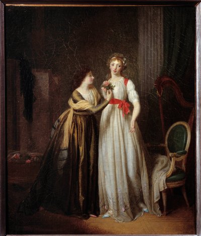 İki arkadaş. Louis Leopold Boilly
