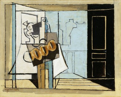 Pazartesi, Açık Pencere; Pazartesi, Açık Pencere, 1929 by Louis Marcoussis
