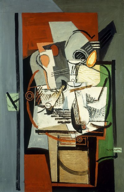 Natürmort; Doğa Morte, c.1930 by Louis Marcoussis