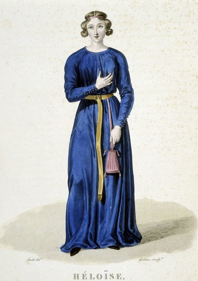 Héloise - “”Fransız Ünlü Kadınlar Galerisi”nde by Louis Marie Lante