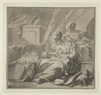 De goede moeder iyi anne by Louis Marin Bonnet