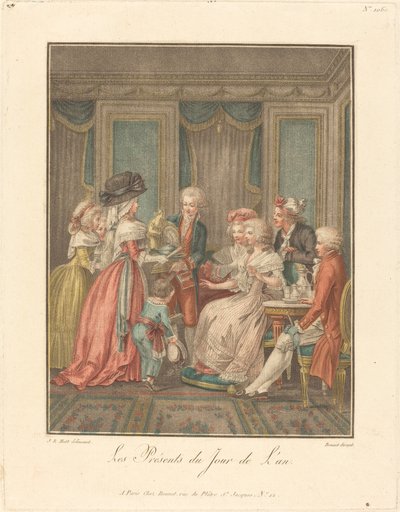 Yılbaşı Hediyeleri. by Louis Marin Bonnet