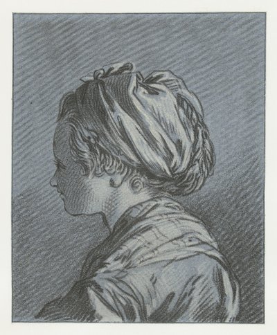 Muscovy Hizmetçi Portresi Tete de kule Moskova by Louis Marin Bonnet