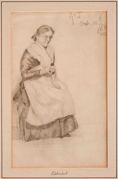Örgü, 1884. by Louis Michel Eilshemius