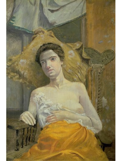 Anne Beref, c. 1890. by Louis Michel Eilshemius