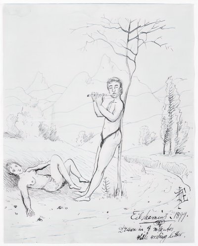Pastoral, 1899. by Louis Michel Eilshemius