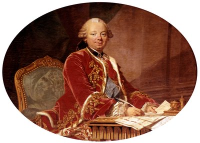 Etienne-Francois, Choiseul-Stainville Dükü (1719-1785) by Louis Michel van Loo