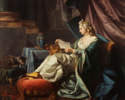 Mektup Okuyan Genç Sultan, by Louis Michel van Loo