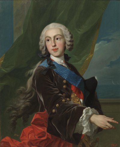 Felipe de Borbón y Farnesio, İspanya Infante ve Parma Dükü by Louis Michel van Loo