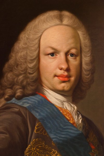 Fernando VI (detay) by Louis Michel van Loo