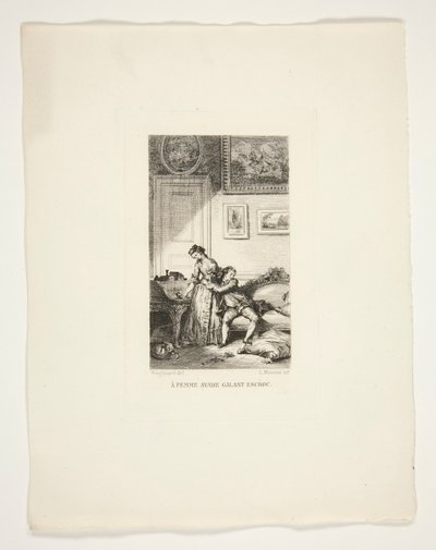 Açgözlü Bir Kadın Galant Escroe by Louis Monzies