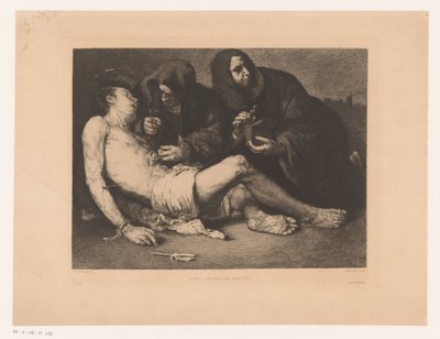 H. Sebastian şehit Aziz Sebastien Şehit (nesnedeki başlık) by Louis Monzies