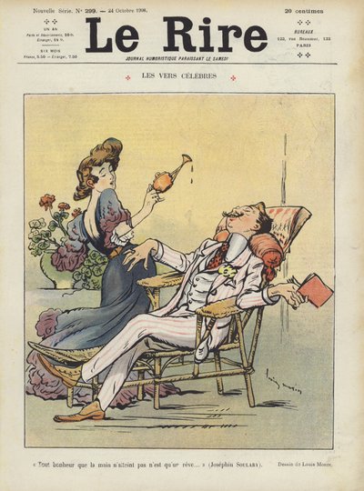 Le Rire için İllüstrasyon by Louis Morin
