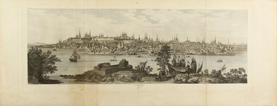 Kasan'ın Panoramik Görünümü, 1767 by Louis Nicolas de Lespinasse