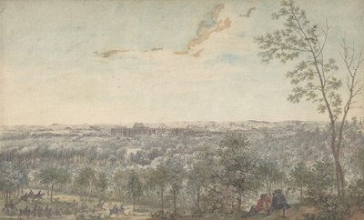 Güneybatıdan Görülen Versay, 1779. by Louis Nicolas de Lespinasse