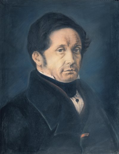 Jean-Joseph Pasteur (1791-1865) 1842 (kağıt üzerinde pastel) by Louis Pasteur