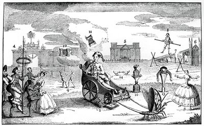 Aptal Muzaffer, 1749. by Louis Philippe Boitard