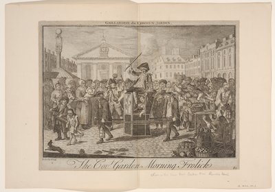 Covent Garden Sabah Eğlencesi by Louis Philippe Boitard