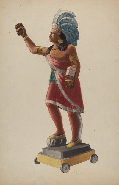 Puro Mağazası Hint, 1938. by Louis Plogsted