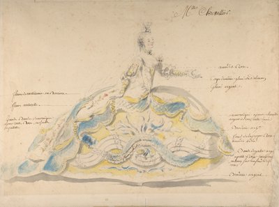 Matmazel Marie-Jeanne Fesch Chevallier,. by Louis Rene Boquet