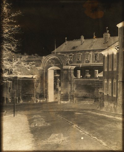 Sevr Fabrikası Kapısı, c. 1852. by Louis Rémy Robert