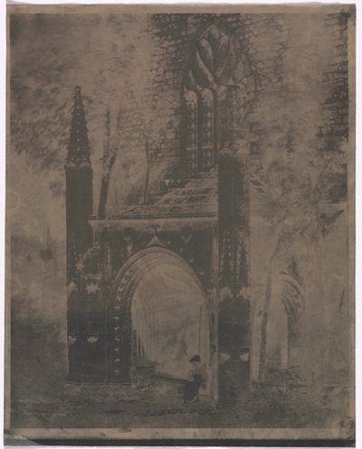 Saint-Brieuc, Brittany'deki Notre Dame Çeşmesi by Louis Rémy Robert