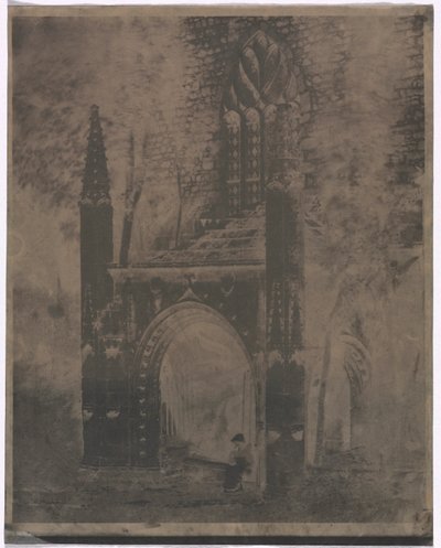 Notre Dame Çeşmesi, Saint-Brieuc, Brittany, c. 1853. by Louis Rémy Robert