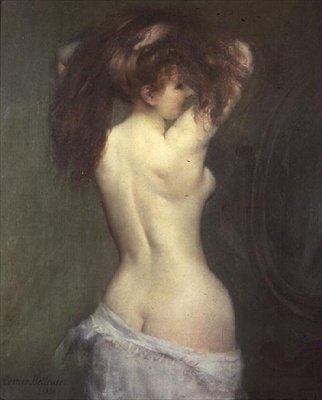 Tuvalet by Louis Robert Carrier Belleuse