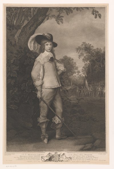Portret van Willem II van Oranje (...) Hollanda Birleşik Devletleri Nassau Stadtholder