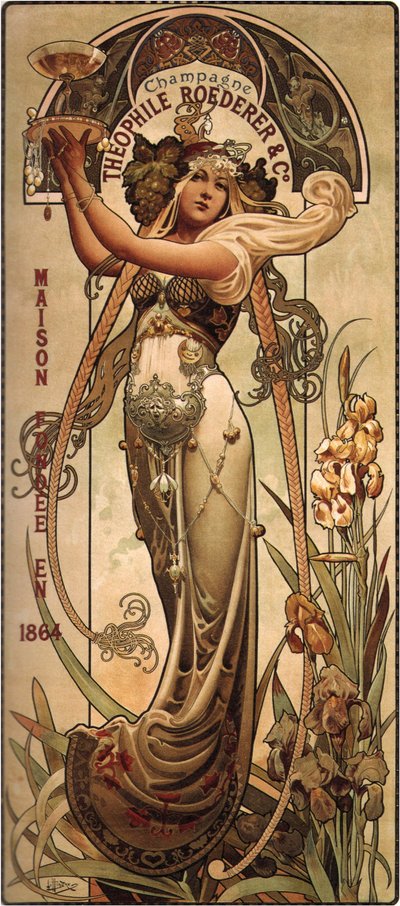 Şampanya Theophile Roederer by Louis Theophile Hingres