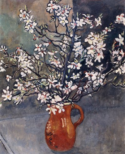 Badem Çiçeği, 1925 dolayları (tuval üzerine yağlı boya) by Louis Valtat