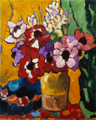 Çiçek buketi by Louis Valtat